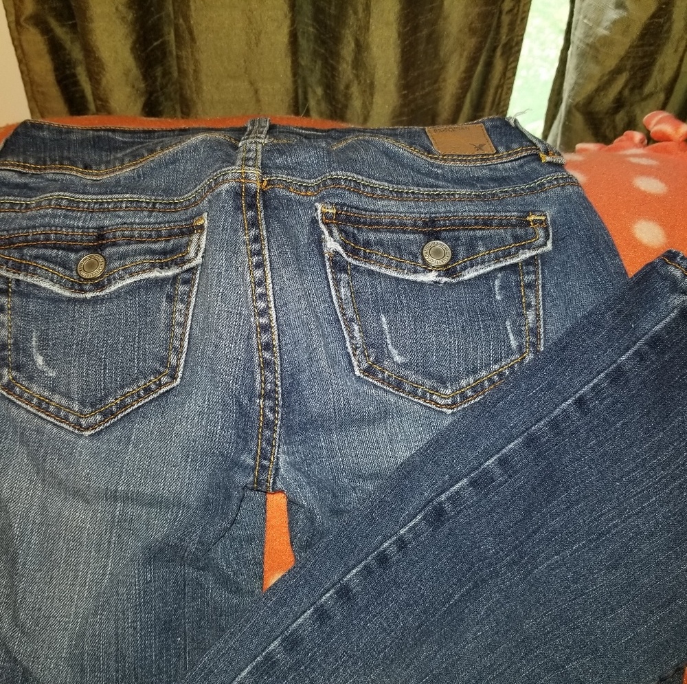 🔵 3/$23 American Eagle Boot cut 00 S